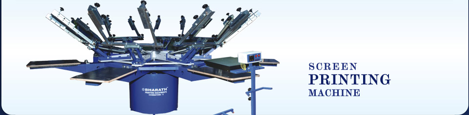 Screen Printing Machines - Bharath Fushing